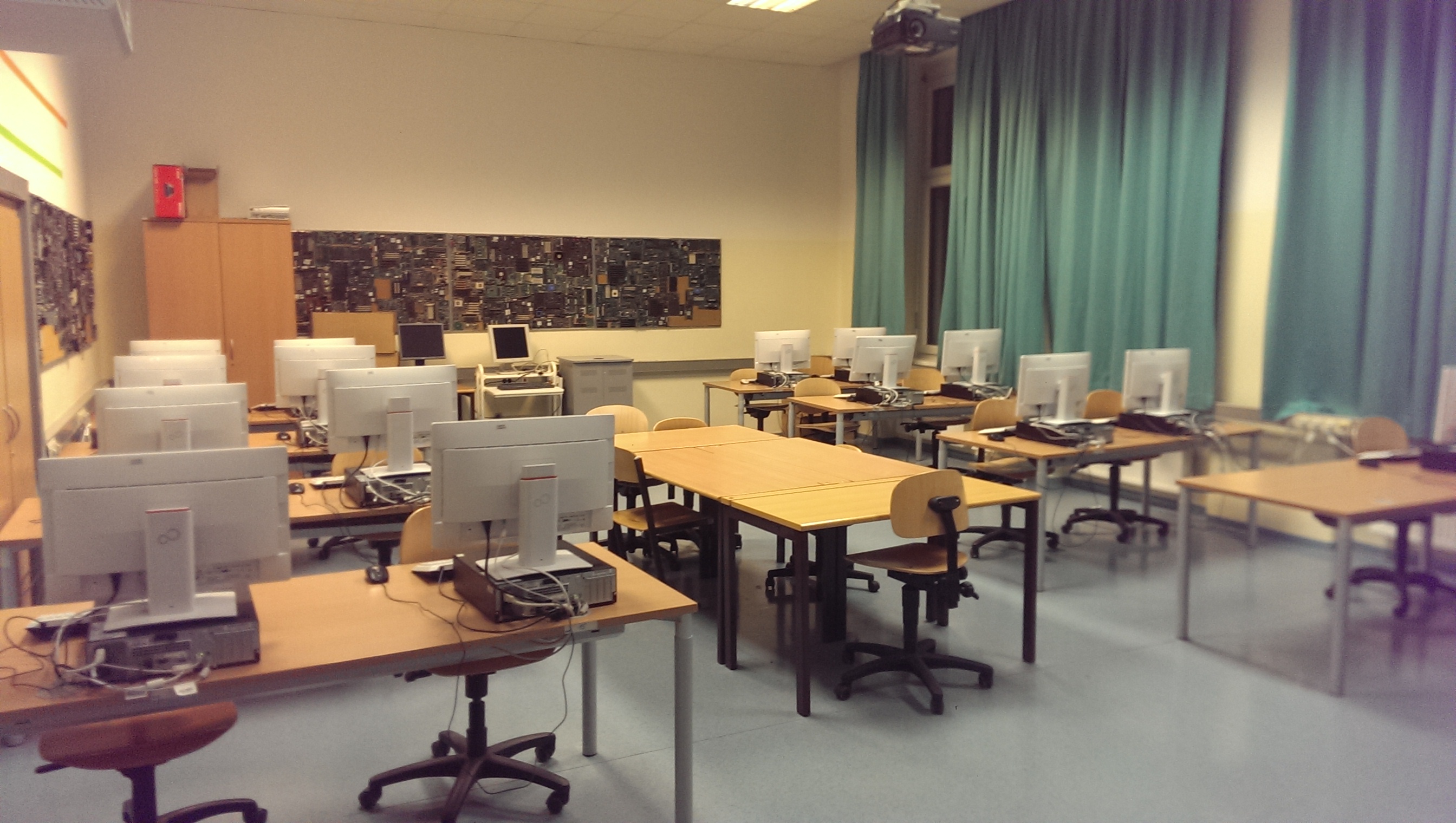 Computerraum der WMS Leipziger Platz
